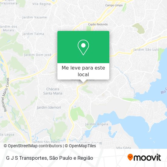 G J S Transportes mapa