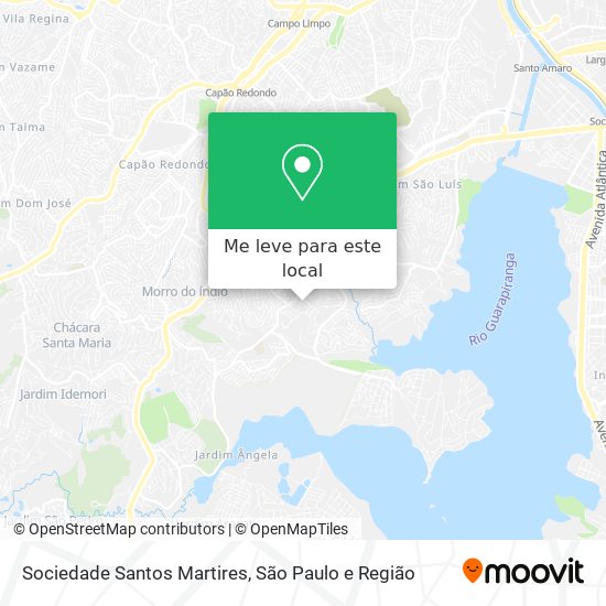 Sociedade Santos Martires mapa
