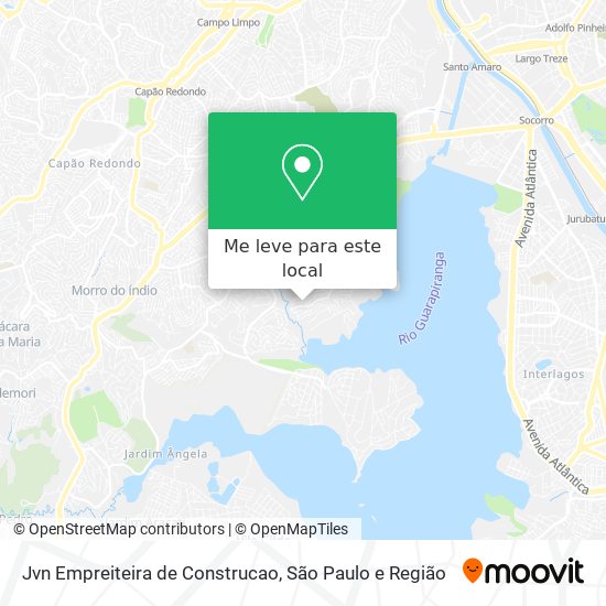 Jvn Empreiteira de Construcao mapa