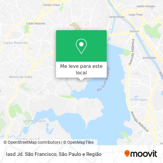 Iasd Jd. São Francisco mapa