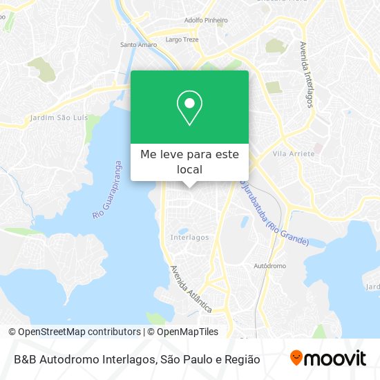 B&B Autodromo Interlagos mapa