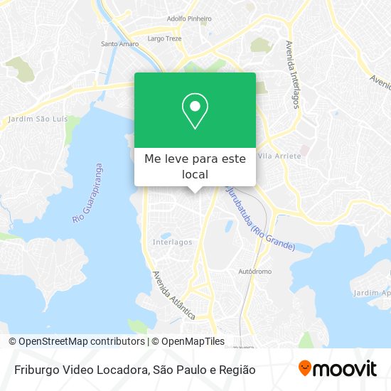 Friburgo Video Locadora mapa