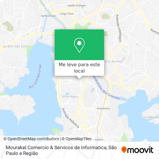 Mourakel Comercio & Servicos de Informatica mapa