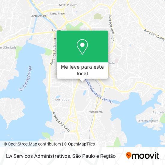 Lw Servicos Administrativos mapa