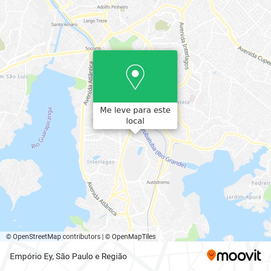 Empório Ey mapa