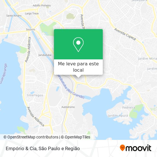Empório & Cia mapa