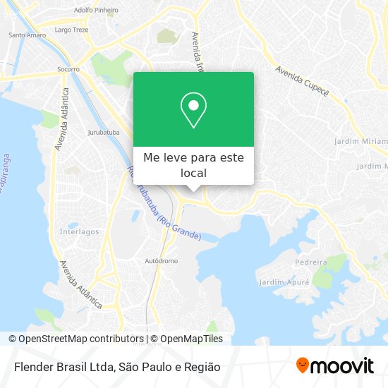 Flender Brasil Ltda mapa