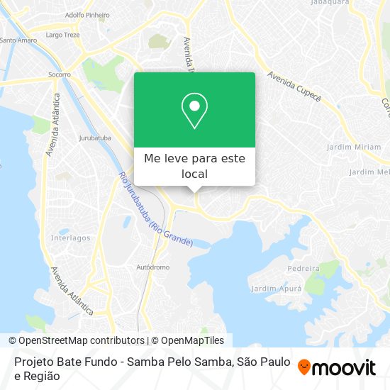 Projeto Bate Fundo - Samba Pelo Samba mapa