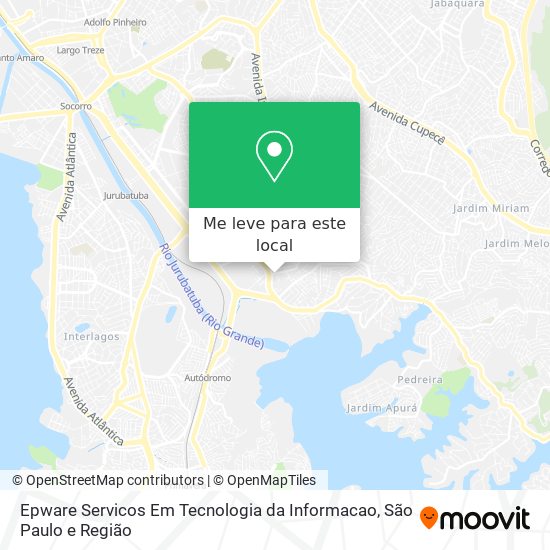 Epware Servicos Em Tecnologia da Informacao mapa