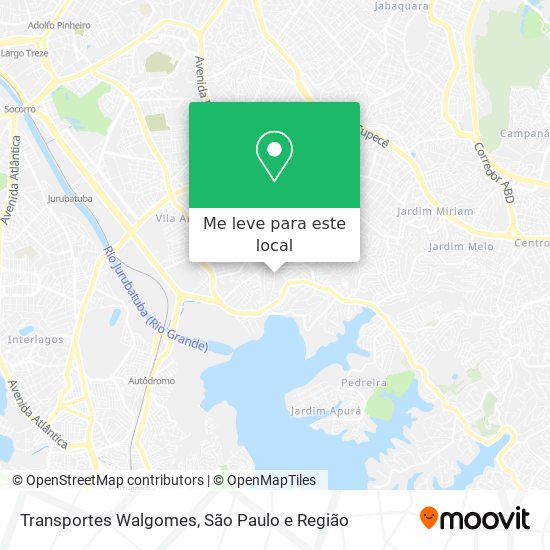 Transportes Walgomes mapa