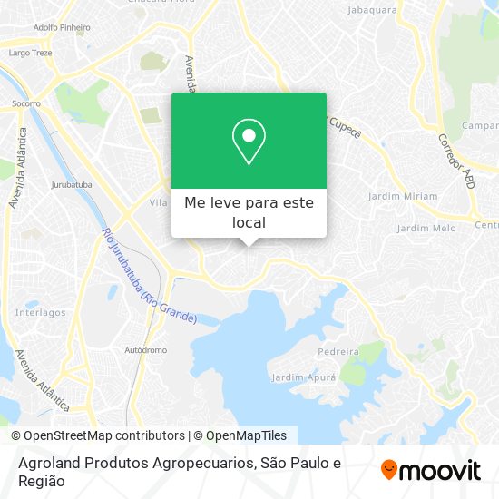 Agroland Produtos Agropecuarios mapa