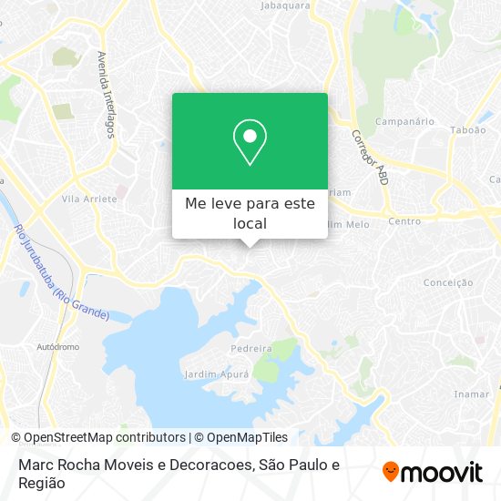 Marc Rocha Moveis e Decoracoes mapa