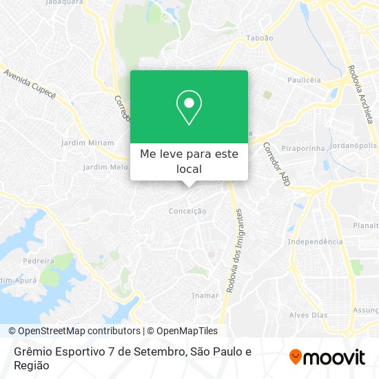 Grêmio Esportivo 7 de Setembro mapa