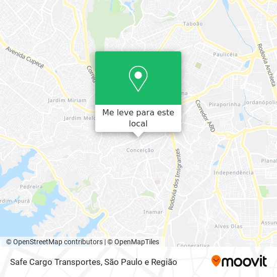 Safe Cargo Transportes mapa