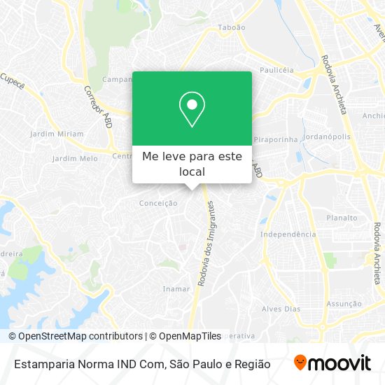 Estamparia Norma IND Com mapa