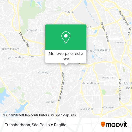 Transbarbosa mapa