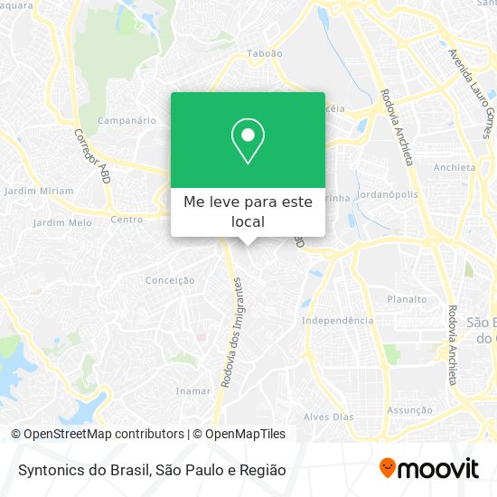 Syntonics do Brasil mapa