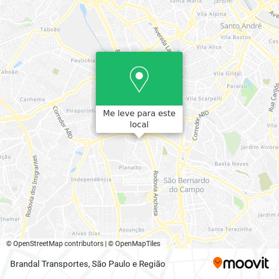 Brandal Transportes mapa