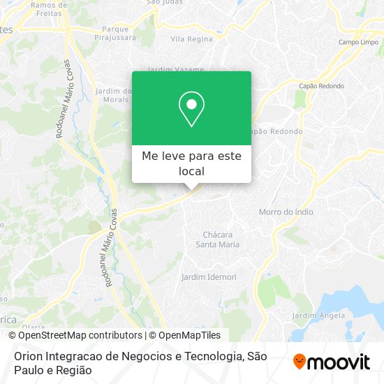 Orion Integracao de Negocios e Tecnologia mapa