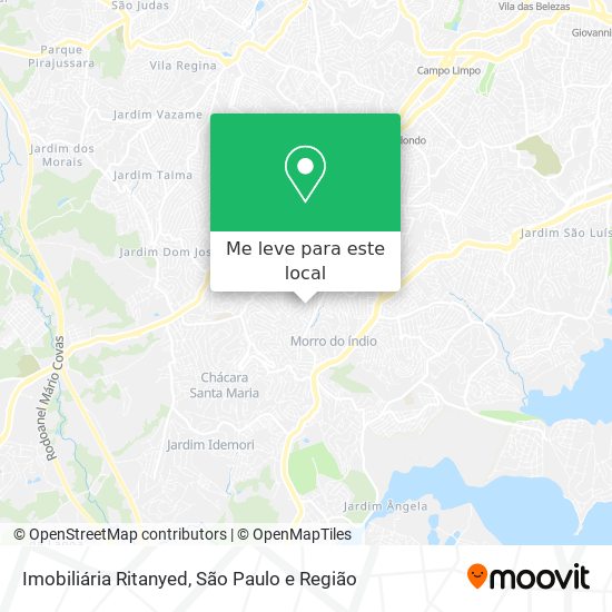 Imobiliária Ritanyed mapa