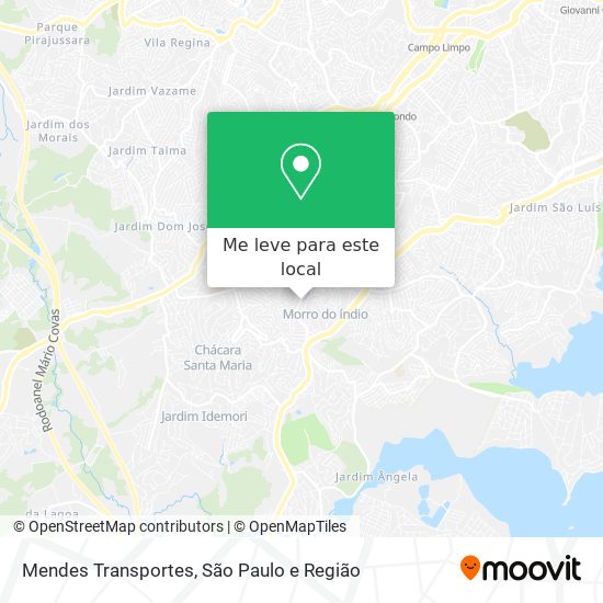 Mendes Transportes mapa