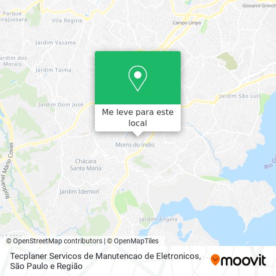 Tecplaner Servicos de Manutencao de Eletronicos mapa