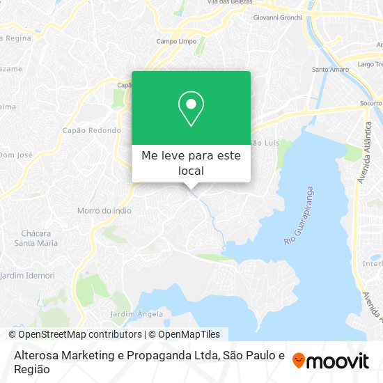 Alterosa Marketing e Propaganda Ltda mapa