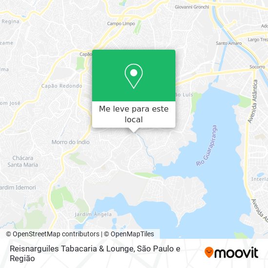 Reisnarguiles Tabacaria & Lounge mapa