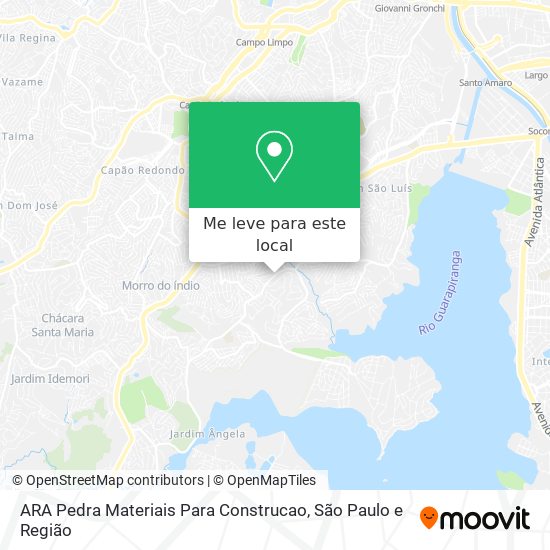 ARA Pedra Materiais Para Construcao mapa