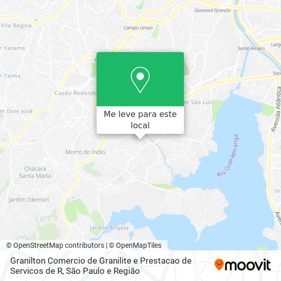 Granilton Comercio de Granilite e Prestacao de Servicos de R mapa