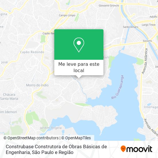 Construbase Construtora de Obras Básicas de Engenharia mapa