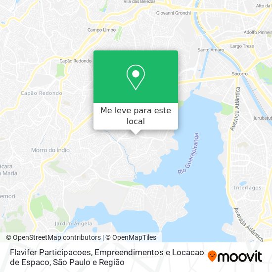 Flavifer Participacoes, Empreendimentos e Locacao de Espaco mapa