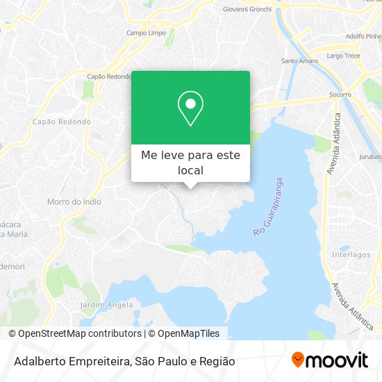 Adalberto Empreiteira mapa