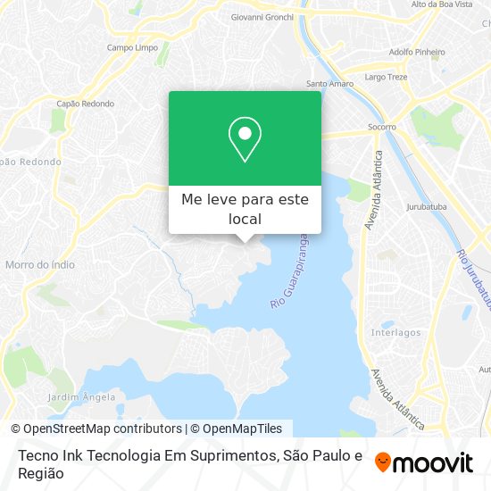 Tecno Ink Tecnologia Em Suprimentos mapa