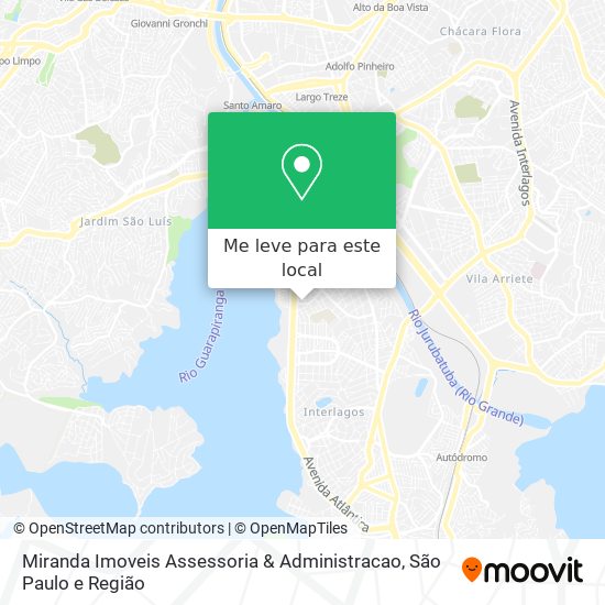 Miranda Imoveis Assessoria & Administracao mapa