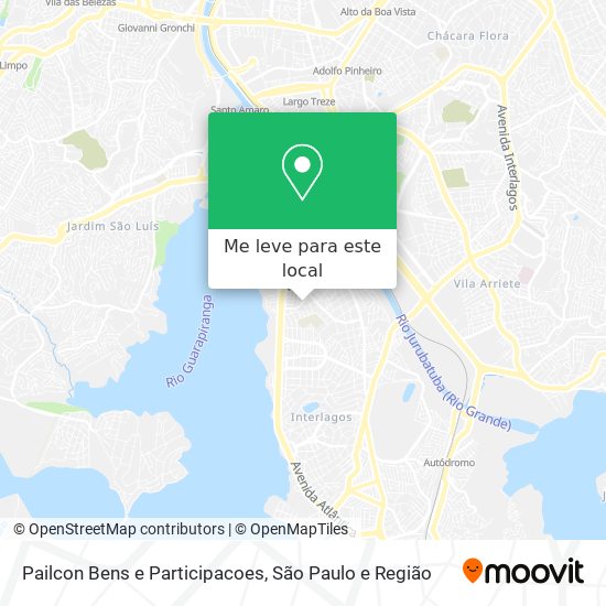 Pailcon Bens e Participacoes mapa