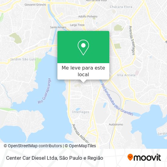 Center Car Diesel Ltda mapa