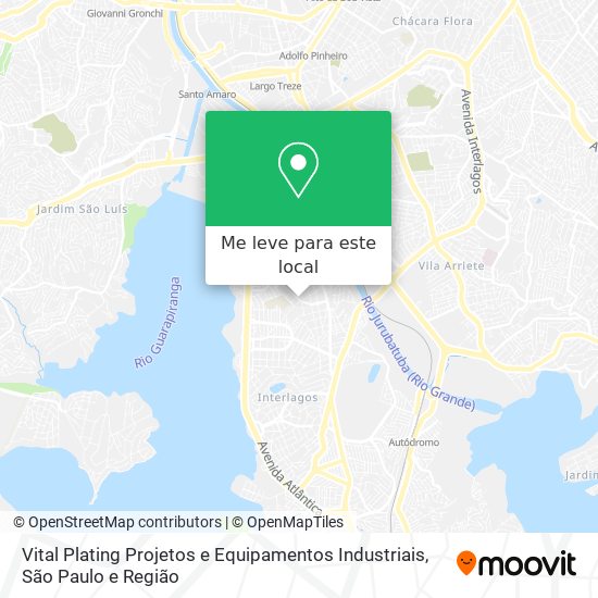 Vital Plating Projetos e Equipamentos Industriais mapa