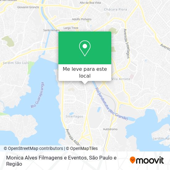 Monica Alves Filmagens e Eventos mapa