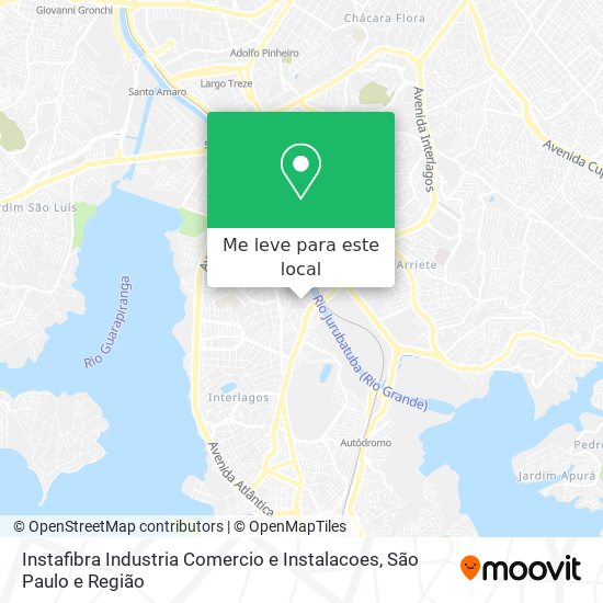 Instafibra Industria Comercio e Instalacoes mapa