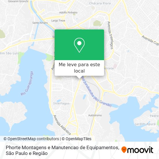 Phorte Montagens e Manutencao de Equipamentos mapa