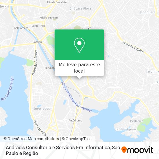 Andrad's Consultoria e Servicos Em Informatica mapa