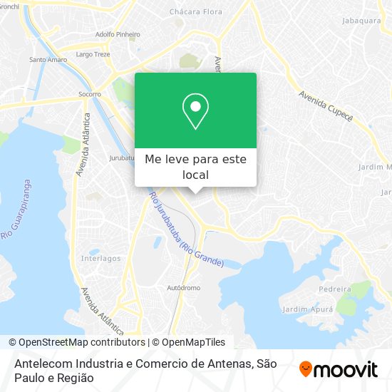 Antelecom Industria e Comercio de Antenas mapa