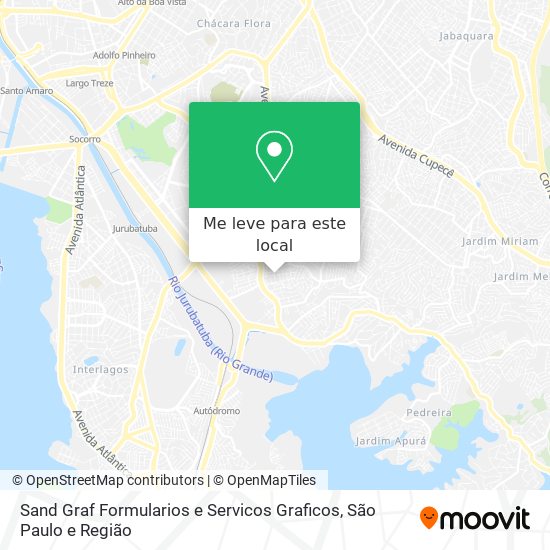 Sand Graf Formularios e Servicos Graficos mapa