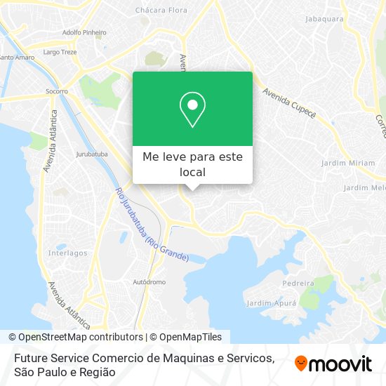 Future Service Comercio de Maquinas e Servicos mapa