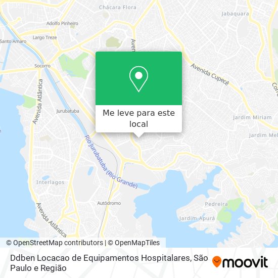 Ddben Locacao de Equipamentos Hospitalares mapa