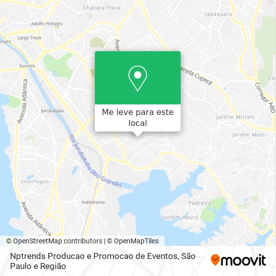 Nptrends Producao e Promocao de Eventos mapa