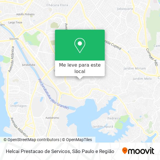 Helcai Prestacao de Servicos mapa