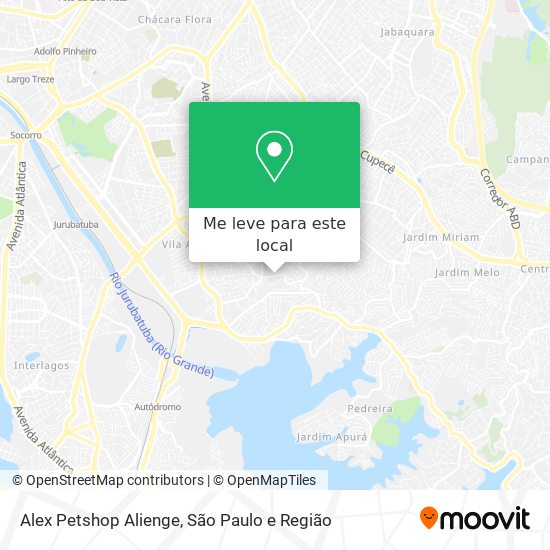 Alex Petshop Alienge mapa