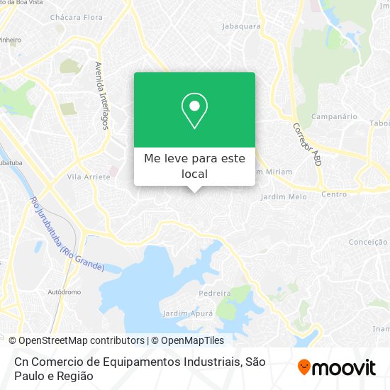 Cn Comercio de Equipamentos Industriais mapa